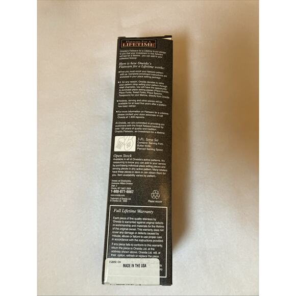 Oneida Community Louisiana Stainless Steel 6pc Serving & Hostess Set NIB 18/8 - Picture 3 of 7